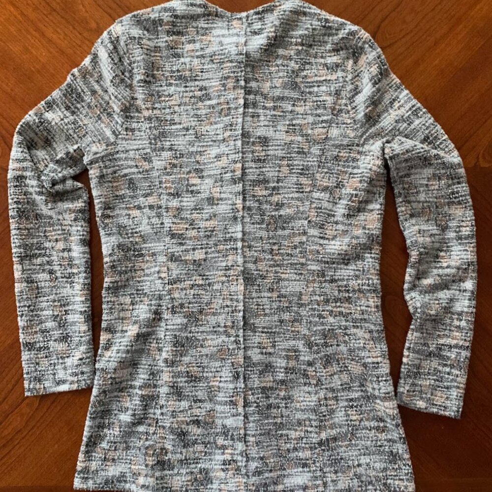 Anthropologie Dolan Left Coast Collection‎ Womens XS Tweed Jacket Fringe Office - Picture 3 of 9